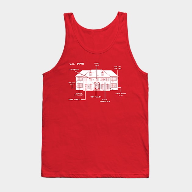 Kevin's Trap Diagram Tank Top by PopCultureShirts